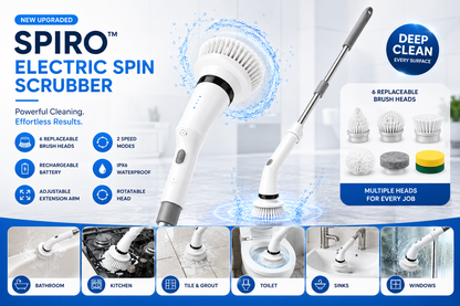 Spiro™ Electric Spin Scrubber